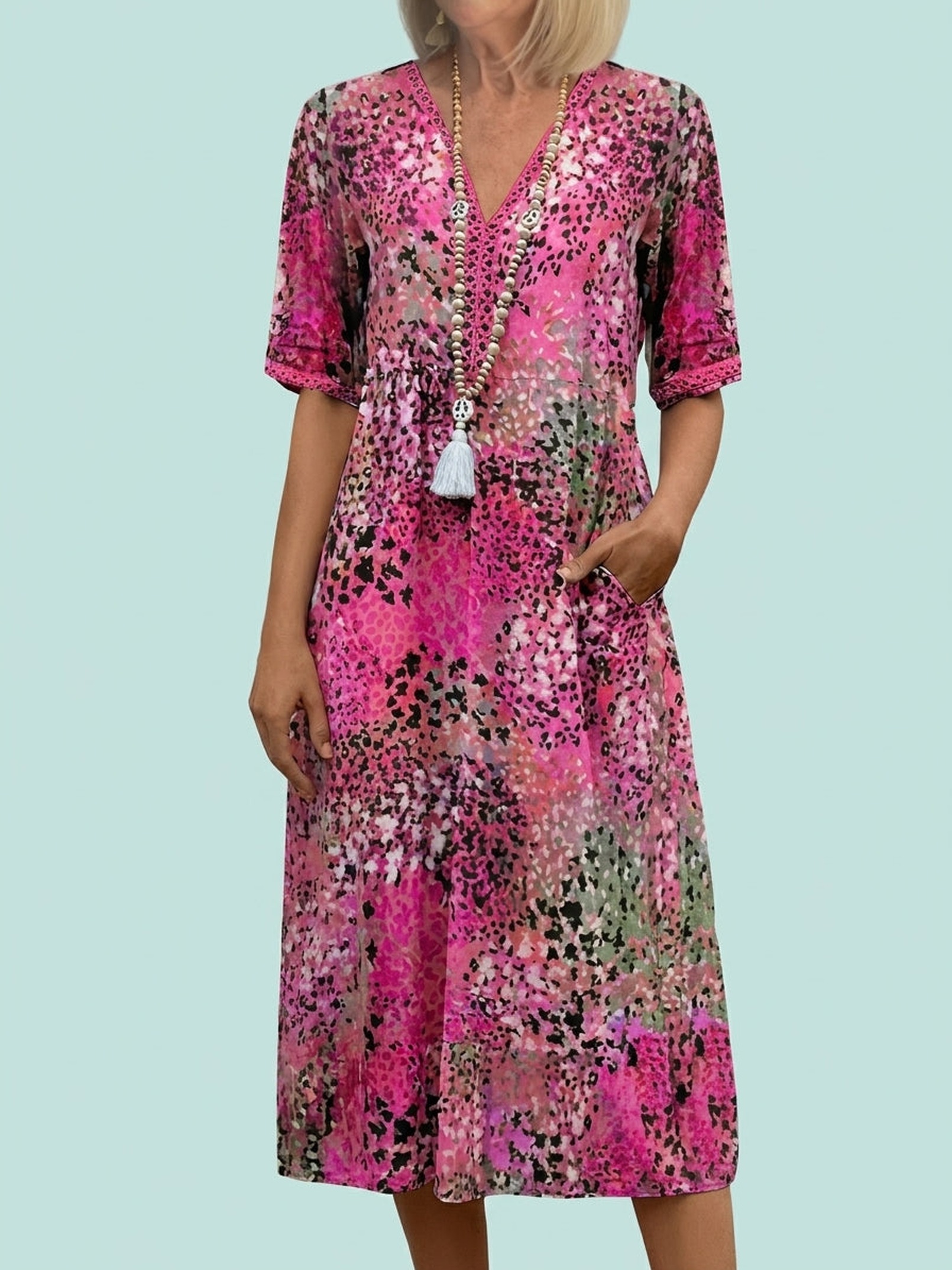 COLUMN DRESS